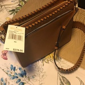 Michael Kors Acorn Gloria Pocket Swing Bag- NWT